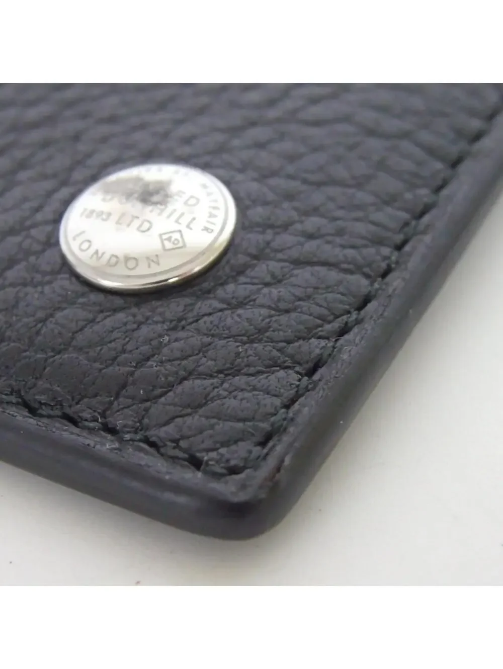 Authentic Dunhill card case leather[Used]